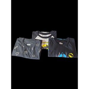 Batman 3 Pack 10/12 Large Boys Shirts